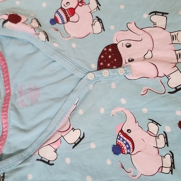 Nick & Nora Strechy Night Gown Sleep Shirt  XXL Pajamas - Picture 2 of 8
